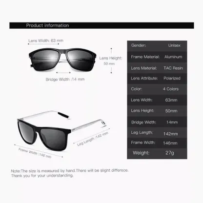 New Design Aluminum Magnesium Polarized Sunglasses