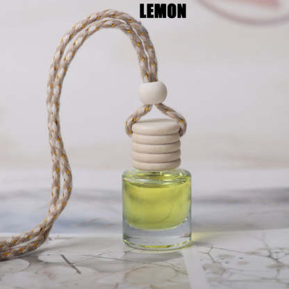 Cylindrical bottle car perfume pendant