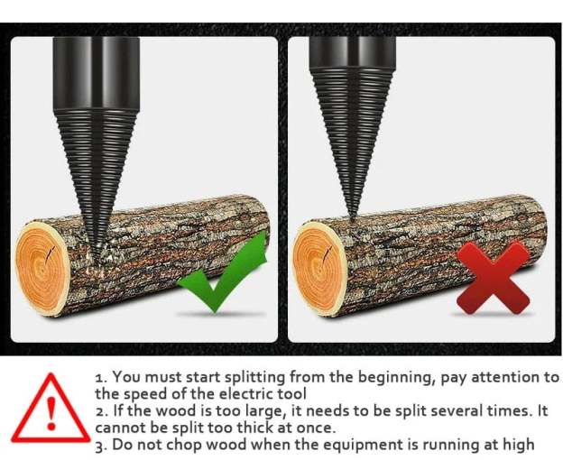 Firewood Drill Bit Set - 🎉Free 3 Types Of Link Rods