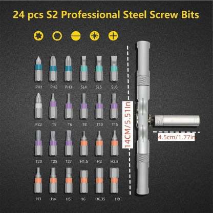 🎁Last Day Promotion 49% OFF✨- 🔥24 in 1 Magnetic Screwdriver Set-PLAWLTD