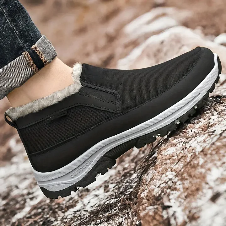 Men's Arch Support Breathable Orthopedic Loafers Lightweight Non-Slip Walking Shoes (Medical Certification)-PLAWLTD