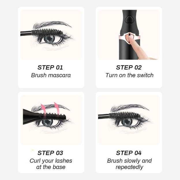💥Last Day 49% Off🔥Electric Eyelash Curler for Instant Glam