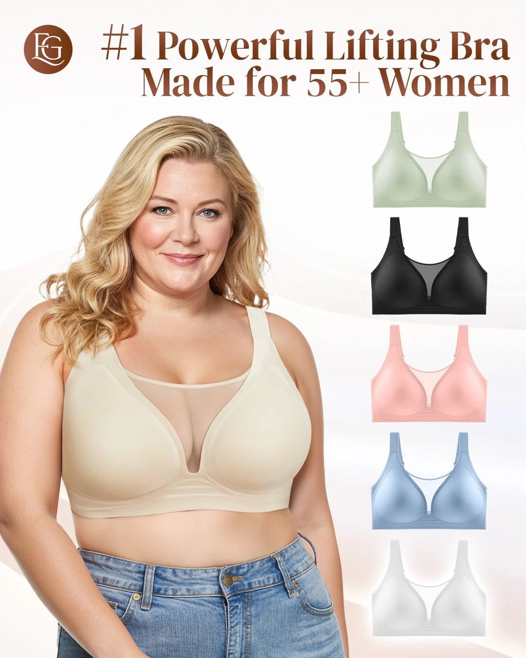 👍Seamless Powerful Lifting Cleavage Boost Bra
