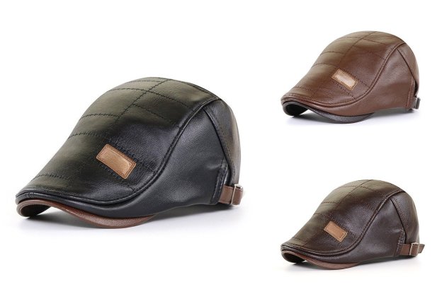 🎁Christmas Hot Sale🎁 High Quality Trendy Leather Beret