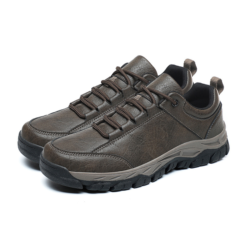 Men’s Leather Shoes, Comfortable Orthopedic, Height-Increasing, Waterp