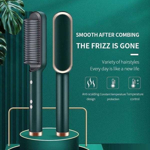 👩‍🦰Negative Ion Hair Straightener Styling Comb