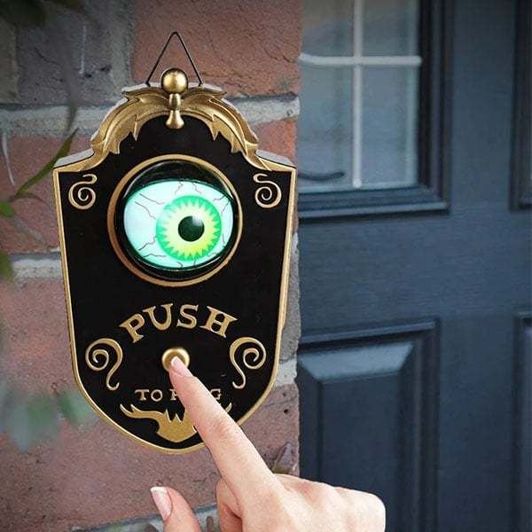 Halloween One Eyed Doorbell with Spooky Sounds