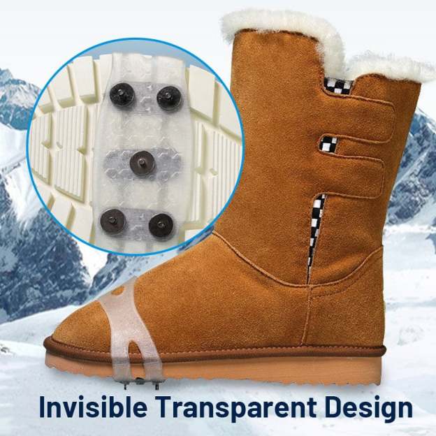 🎅CHRISTMAS HOT SALE 49% OFF -❄️ Manganese steel spikes anti-slip shoe covers & BUY MORE SAVE MORE