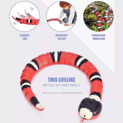 Promotion 47%OFF 🎁Smart Sensing Snake Electron Interactive Cat Toys-PLAWLTD