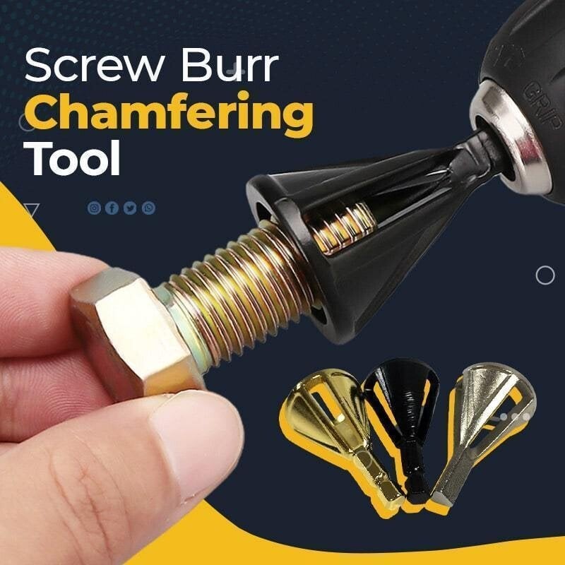 🔥47% OFF-Screw Burr Chamfering Tool