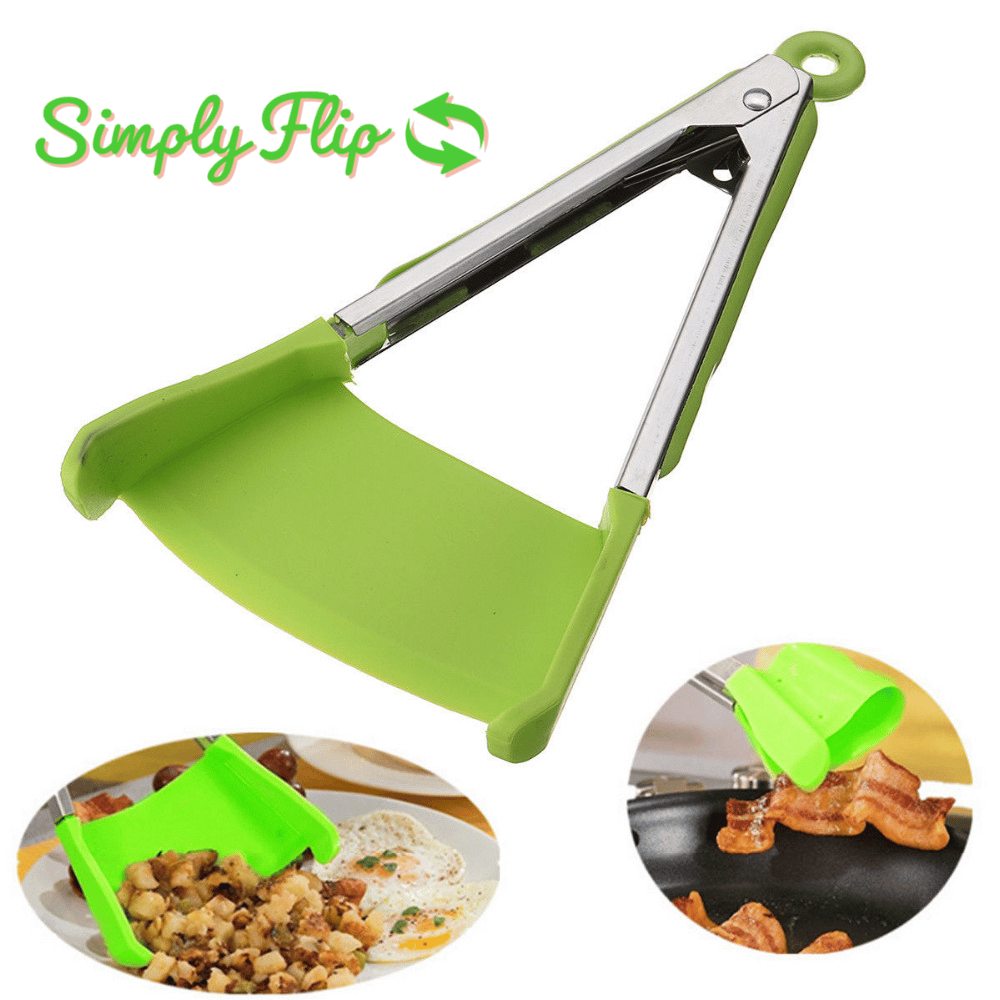 🎁2-in-1 Spatula & Tongs-Simply Flip🍳