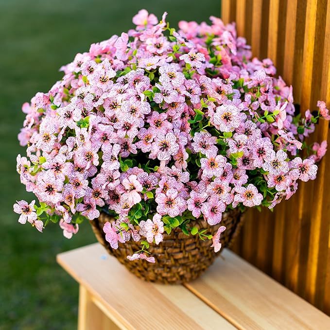 Rain & Sun Proof British Blooms - UV GuardTM Fade-Free Colourful Artificial Flower-PLAWLTD