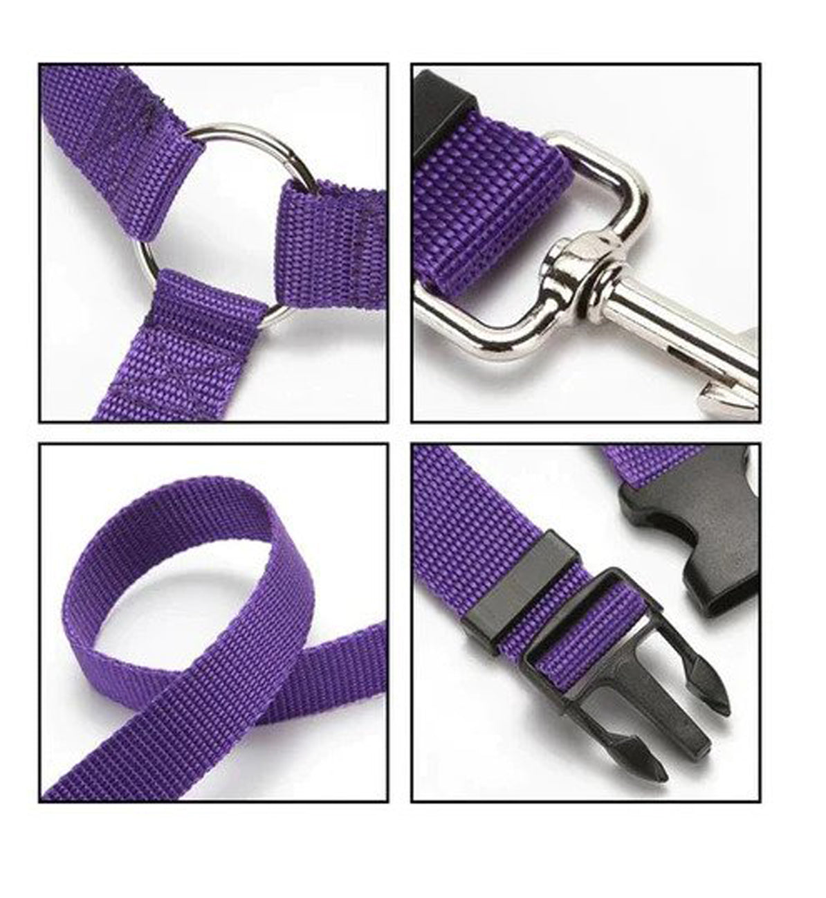 Headrest Adjustable Car Dog Leash