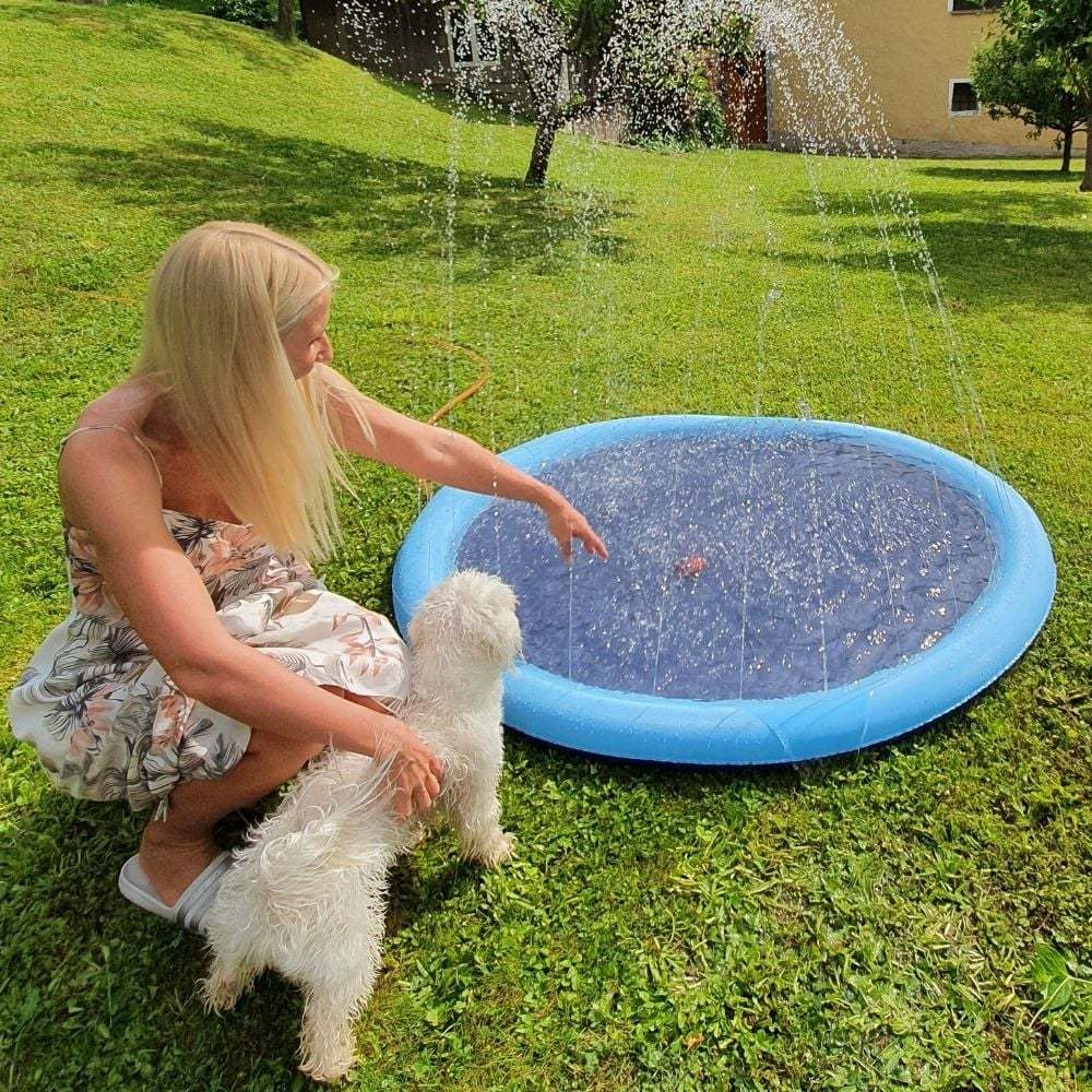 🔥 Non-Slip Splash Pad for Kids and Dog-PLAWLTD