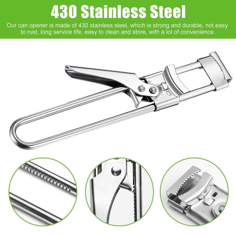 Adjustable Stainless Steel Jar Opener-PLAWLTD