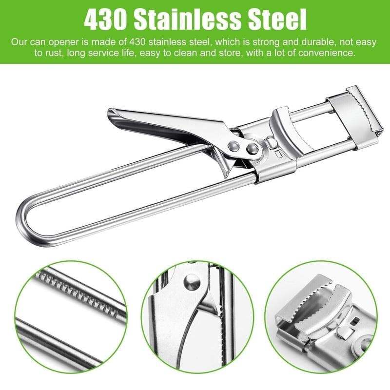 Adjustable Stainless Steel Jar Opener-PLAWLTD