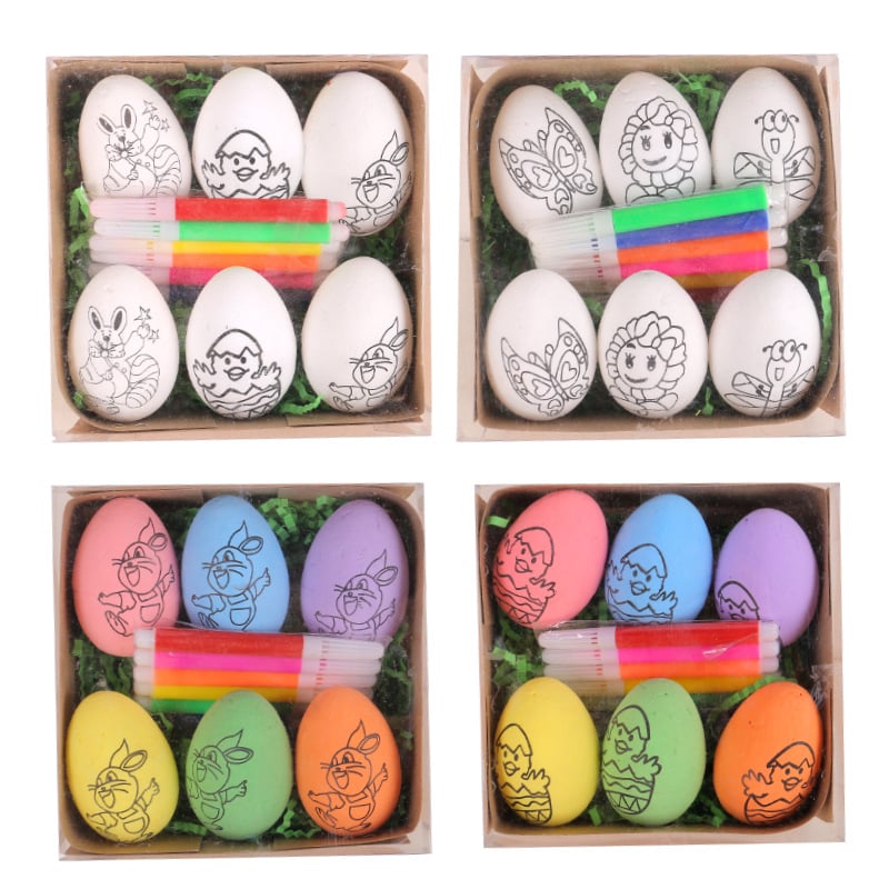 DIY hand-painted Easter eggs🥚-PLAWLTD