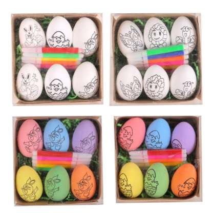 DIY hand-painted Easter eggs🥚-PLAWLTD