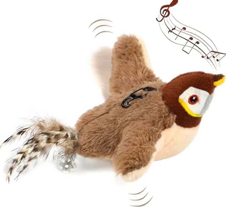🔥HOT SALE - 🐾Simulated Sparrow Cat Toy