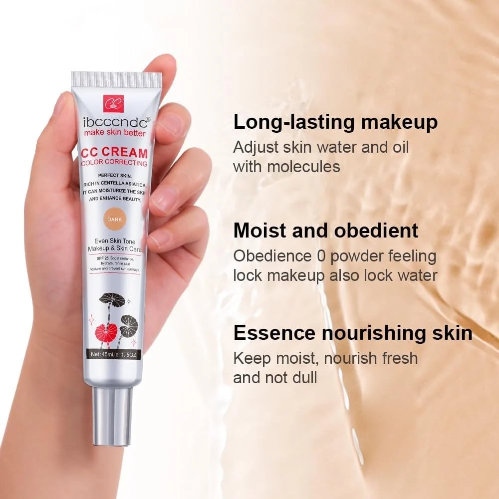 Hydrating CC Cream Foundation with Centella Asiatica-PLAWLTD