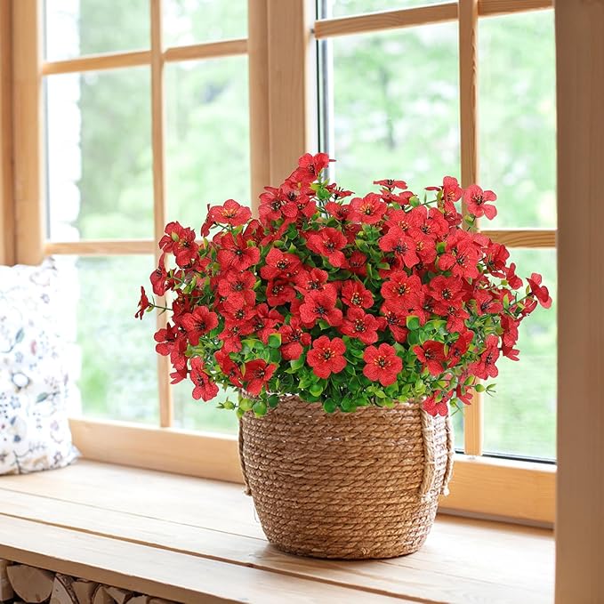 Rain & Sun Proof British Blooms - UV GuardTM Fade-Free Colourful Artificial Flower-PLAWLTD