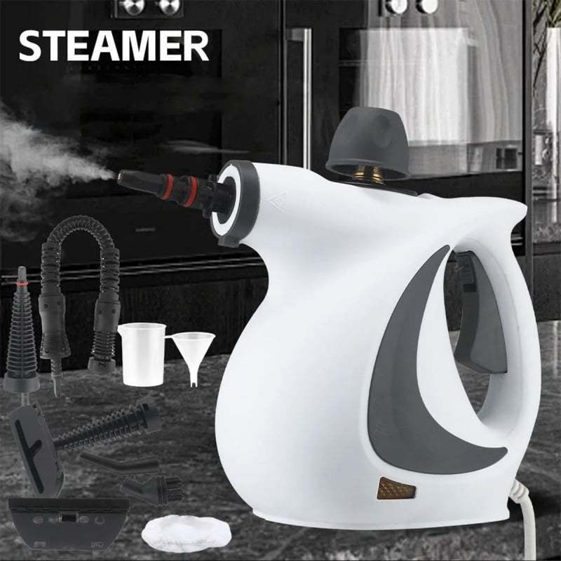 👍Pressurized Handheld Steam Cleaner for Home