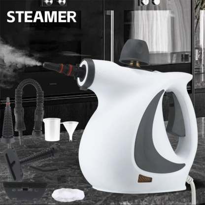 👍Pressurized Handheld Steam Cleaner for Home