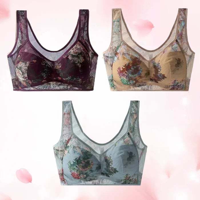 🔥FACTORY DIRECT SALE 49% OFF⏰Comfortable Lace Bra Without Buttons👍No More Sagging Breasts