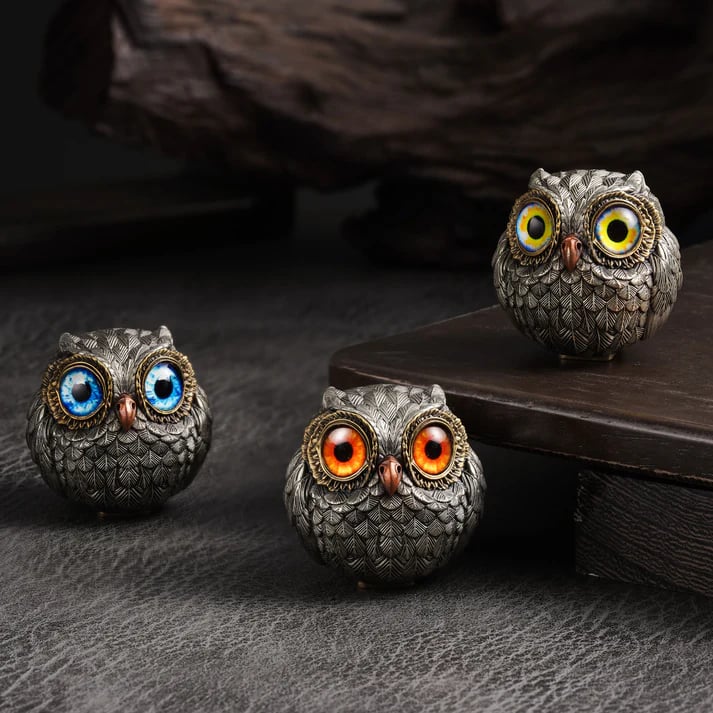 🦉Lucky Owl Guardian-The Wise Watcher of the Felt