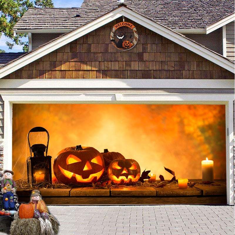 🔥Halloween Hot Sale 49% OFF⏰💖Halloween Garage Door Decoration-PLAWLTD