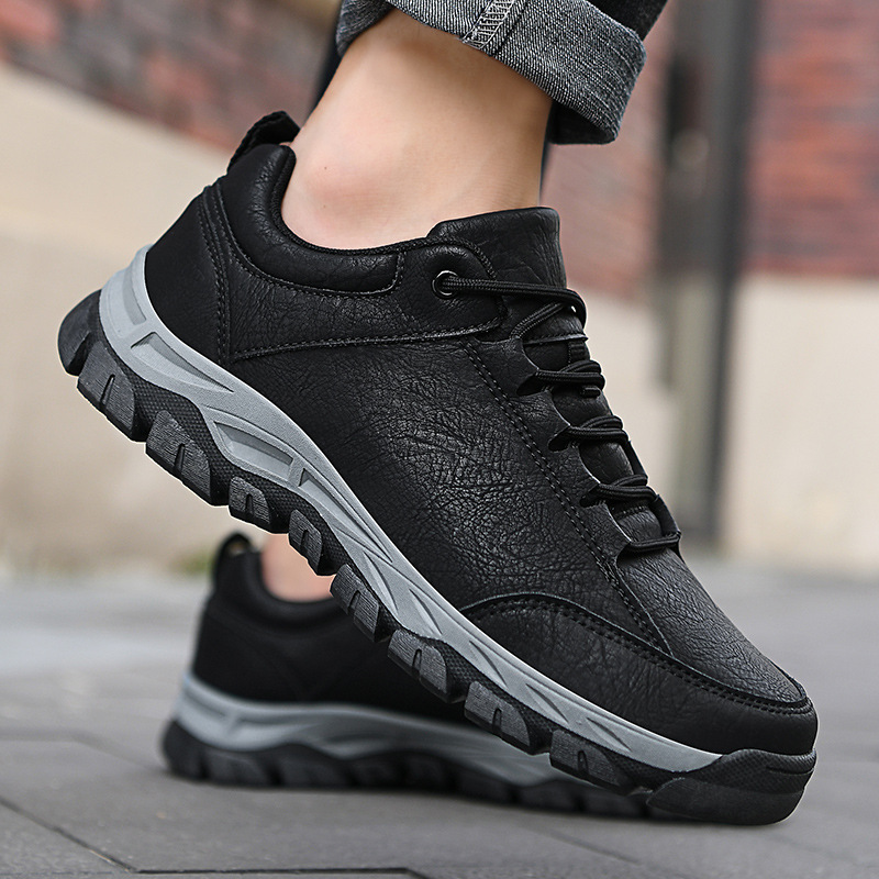 Men’s Leather Shoes, Comfortable Orthopedic, Height-Increasing, Waterproof, Lightweight