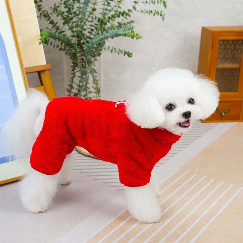🐶Winter Dogs Jumpsuit Coat with Back Zipper
