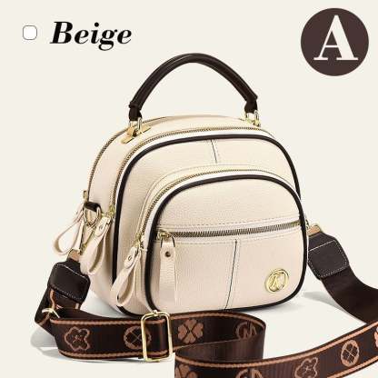 🎁Hot Sale 49% OFF⏳Classic Multifunctional Compartments Adjustable Wide Shoulder Strap PU Leather Crossbody Bag-PLAWLTD