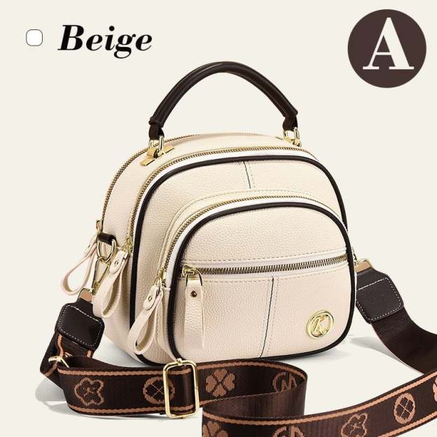 🎁Hot Sale 49% OFF⏳Classic Multifunctional Compartments Adjustable Wide Shoulder Strap PU Leather Crossbody Bag-PLAWLTD