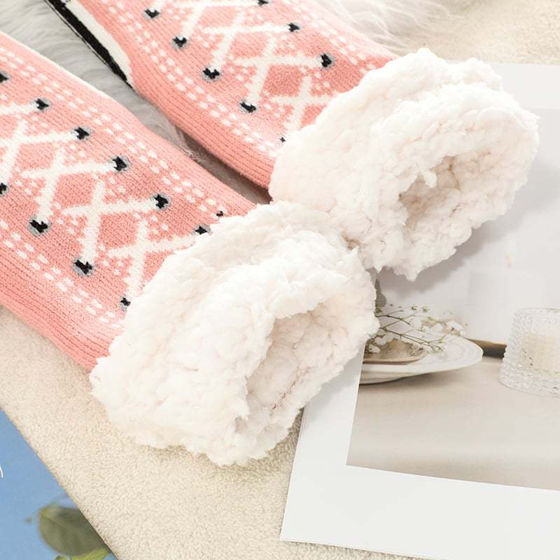 Ultra-thick Cashmere Slipper Home Socks-PLAWLTD