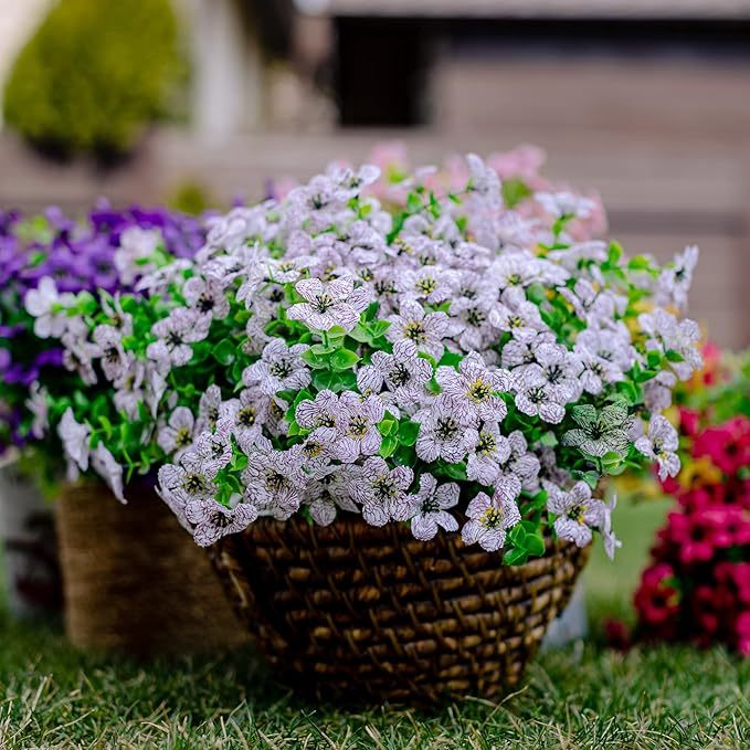 Rain & Sun Proof British Blooms - UV GuardTM Fade-Free Colourful Artificial Flower-PLAWLTD