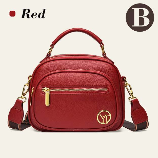 🎁Hot Sale 49% OFF⏳Classic Multifunctional Compartments Adjustable Wide Shoulder Strap PU Leather Crossbody Bag-PLAWLTD