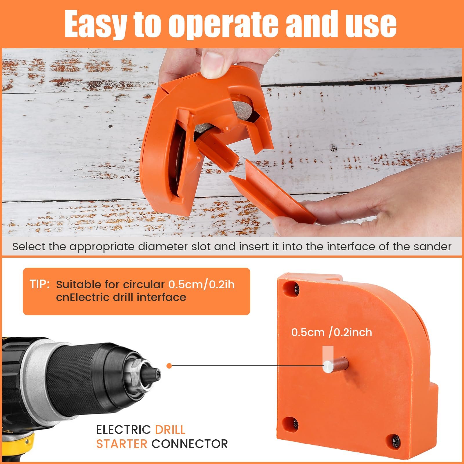 🛠️Multi-Function Drill Bit Sharpener