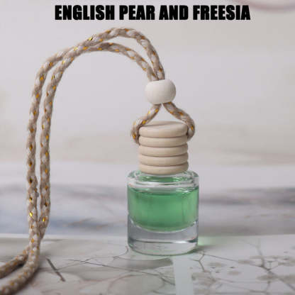 Cylindrical bottle car perfume pendant