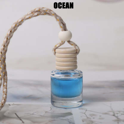 Cylindrical bottle car perfume pendant