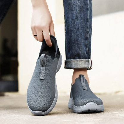 Men's Comfortable Waterproof Slip-On Casual Shoes Orthopedic Shoes