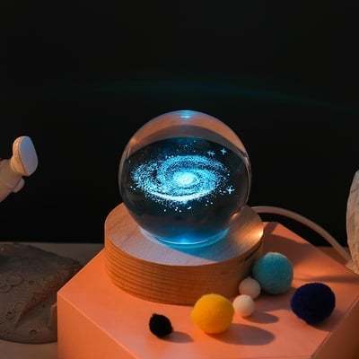 🔥3D Planet Crystal Ball