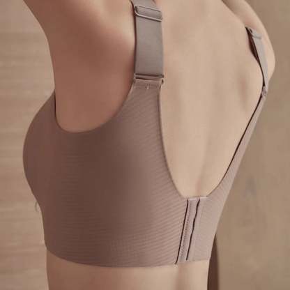 🎉Last Day -🏆️Women's Ribbed Push Up Adjustable Wireless Bra
