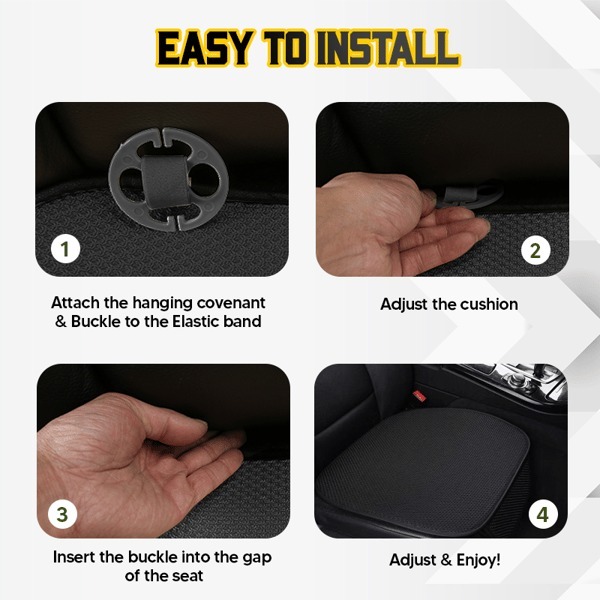 🔥🔥Breathable & Anti-Slip Viscose filament Car Seat Covers-PLAWLTD