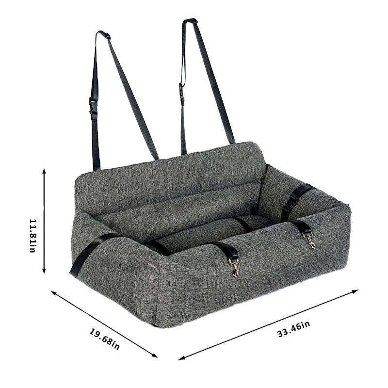 BuddyProtector™ Memory Foam Dog Car Bed