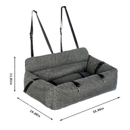 BuddyProtector™ Memory Foam Dog Car Bed