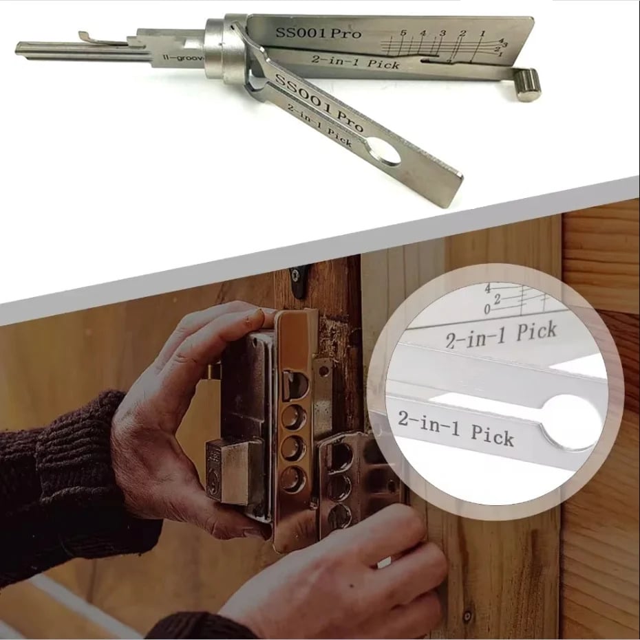 🔑🔓This week special sales - 49% OFF🔥Stainless Steel Key Decoder