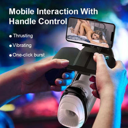 7-Frequency Suction & 7-Frequency Vibration Male Masturbator-PLAWLTD