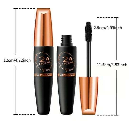 Waterproof Silk Fibre Thick Lengthening Mascara