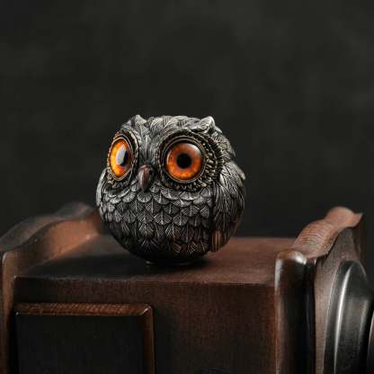 🦉Lucky Owl Guardian-The Wise Watcher of the Felt